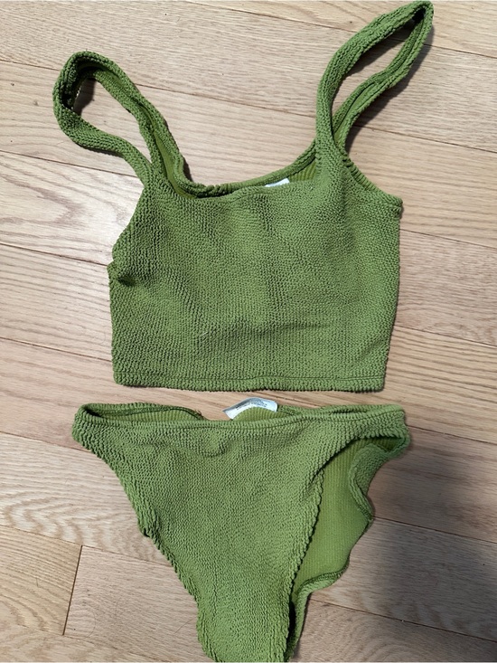 Youswim Other - Youswim Olive Green Textured Bikini Set